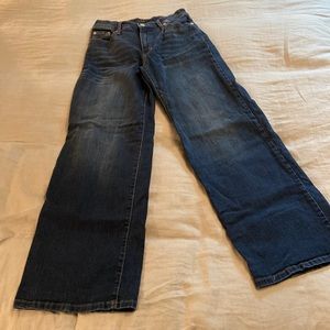 BANANA REPUBLIC High rise, wide leg jeans